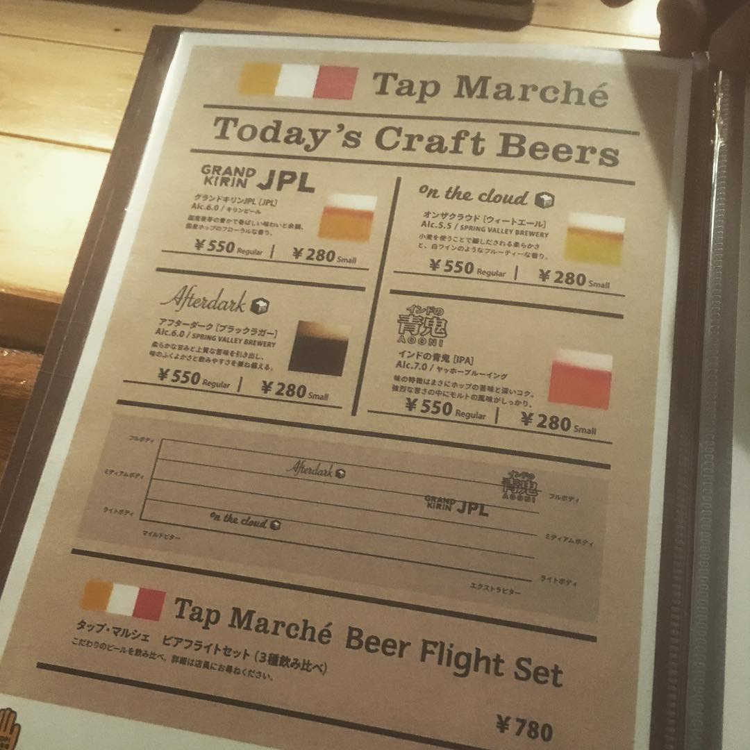 今日のクラフトビールです