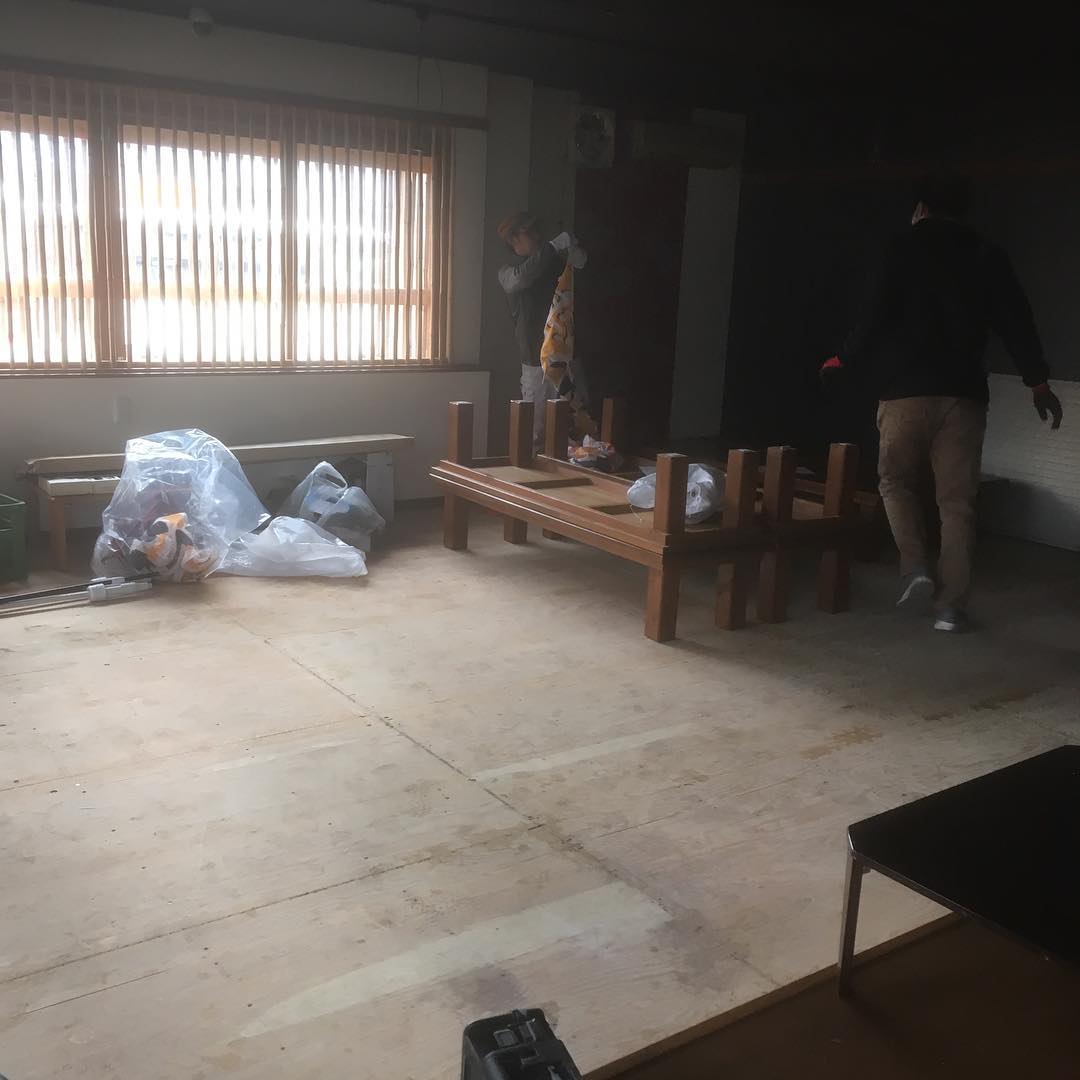 解体作業