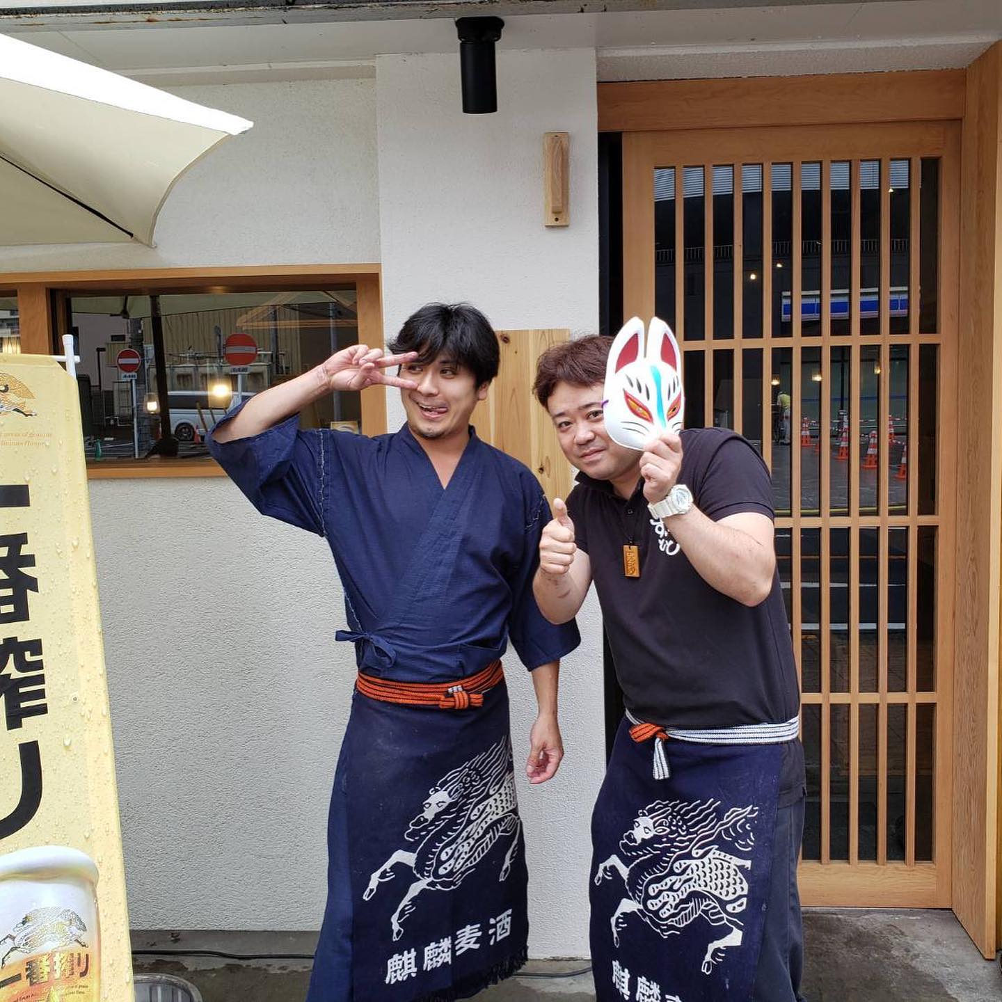 太田祭り二日目〜️
一番搾り売りまくります！