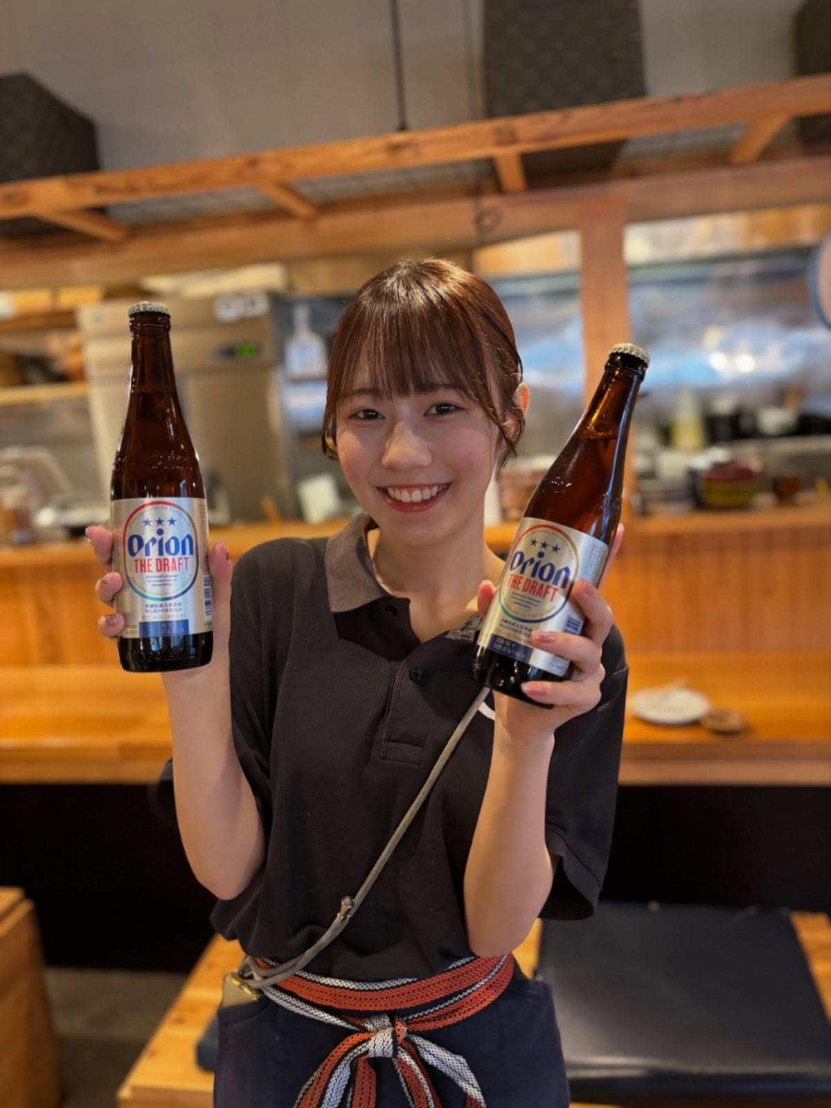 沖縄フェア開催中です！
オリオンビールに泡盛、勿論シークァーサーサワーや琉球カクテルも用意しております！
がんばあかリーリエも元気にお待ちしております。